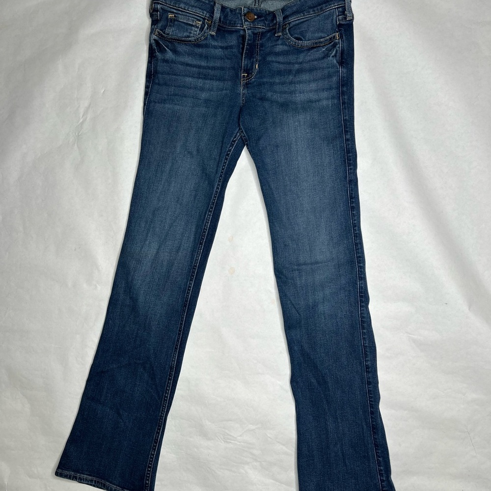 Hollister Dark Blue Boot Cut Women's Jeans